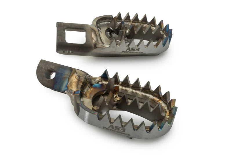 AS3 Performance titanium foot pegs 2024> E3/E5/50/65