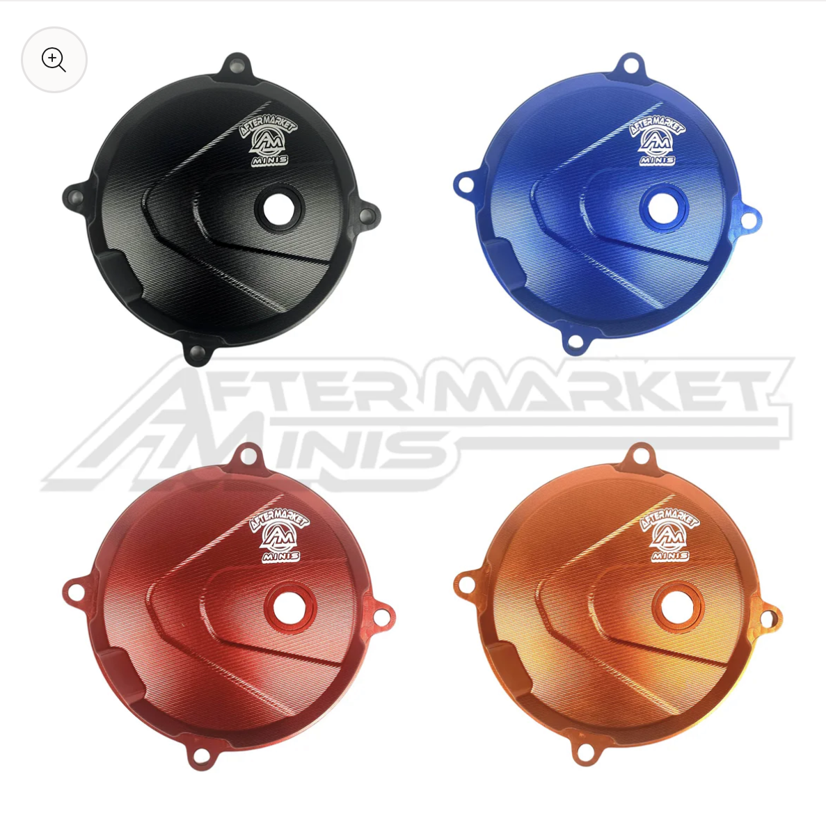 Custom Etched Aftermarket Minis Billet Clutch Cover (Made To Order)
