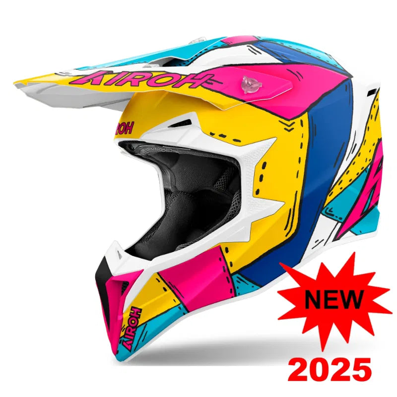Airoh Wraaap Paint Matt MX Helmet