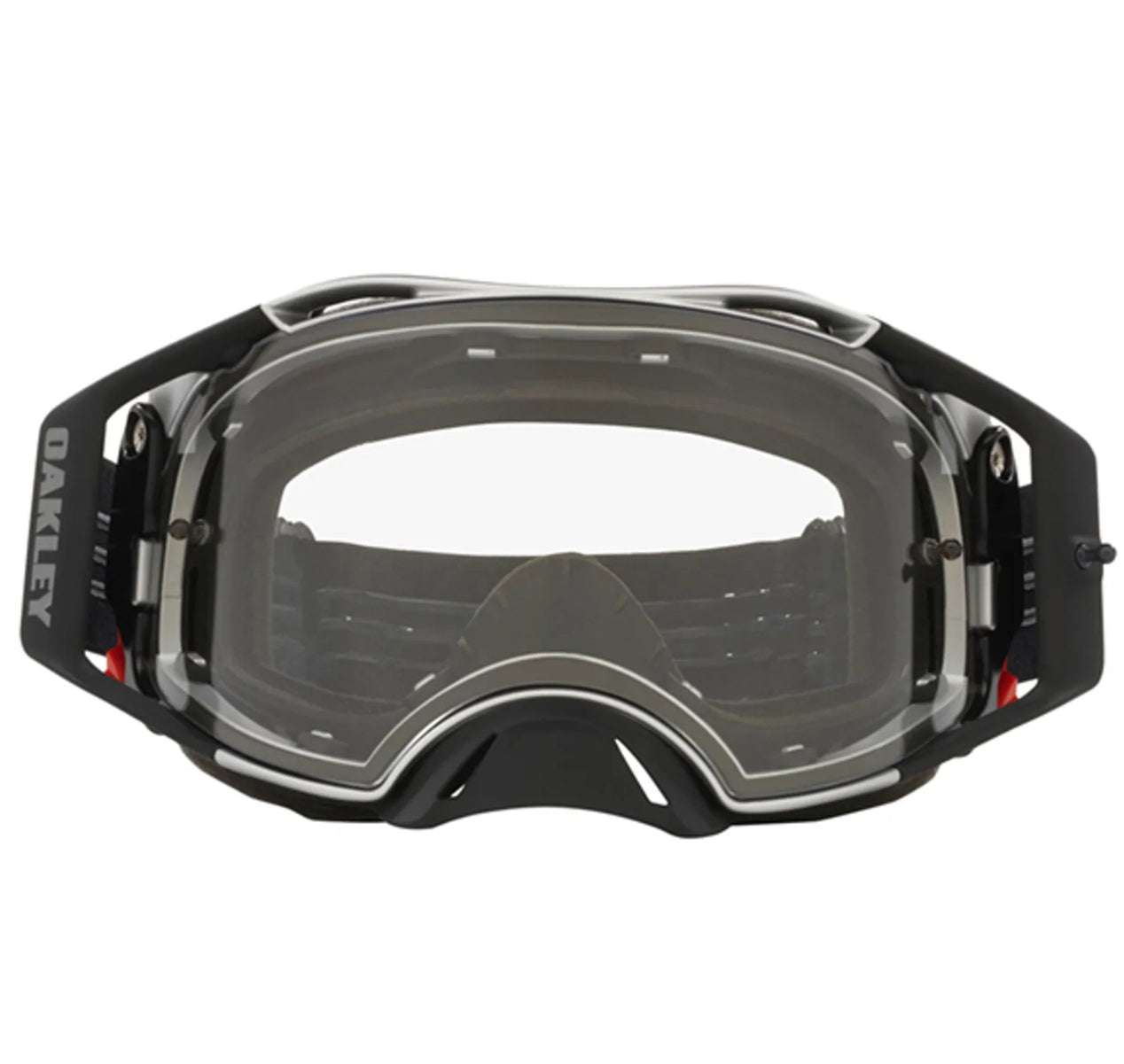 Oakley Airbrake Tuff Blocks Gunmetal (Clear)