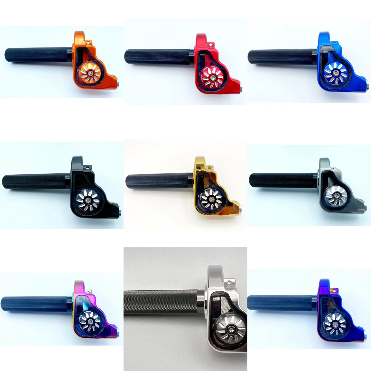 TRex throttle (BLACK) and cable package. PLEASE SELECT THROTTLE TUBE TYPE WHEN ADDING TO YOUR BASKET.