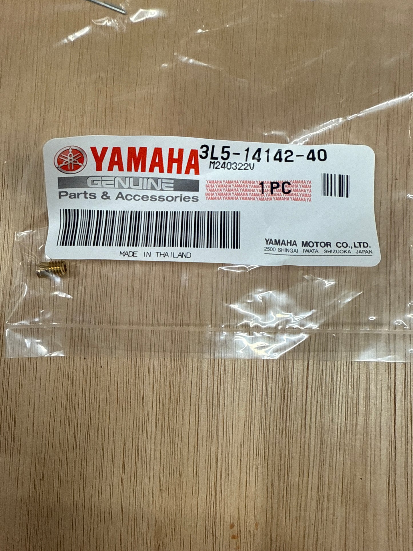 OEM Mikuni Pilot Jet PW50 #40