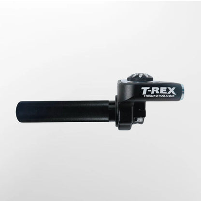 T-REX throttle (BLACK) and cable package.                                      Select throttle tube type at checkout. (Message with bike make and model so we can supply you with the correct cable)