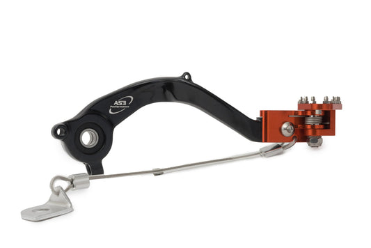 KTM 50 SX 2024-2027 SX-E 5 2027 AS3 FORGED REAR BRAKE LEVER PEDAL