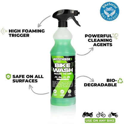MOTOVERDE 1L Ready To Use Bike Wash