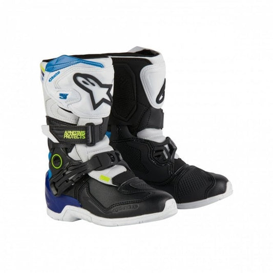 ALPINESTARS Kids TECH 3s (Blue/Flo Yellow )