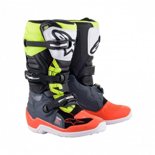 ALPINESTARS Youth TECH 7s (Orange)