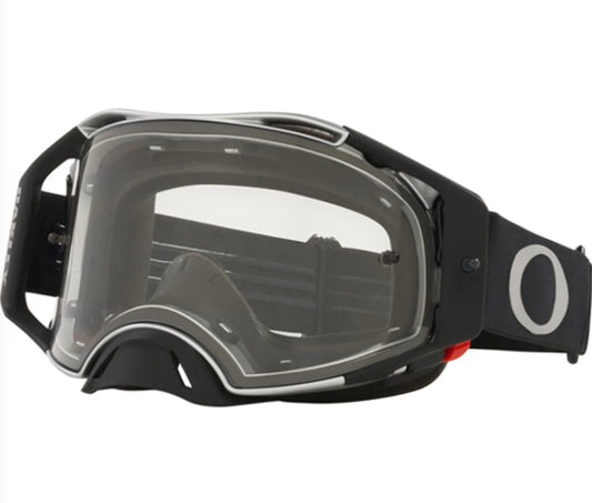 Oakley Airbrake Tuff Blocks Gunmetal (Clear)