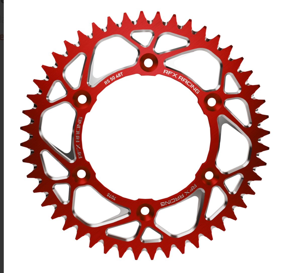 RFX Pro Elite Rear Sprocket SX50/TC50/MC50 25-