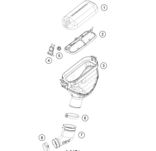 #2 Air Filter Support (A40006016000)